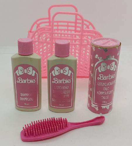 Barbie lotto bagno talco - barbie,