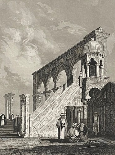 Gerusalemme terrazza pulpito - e,