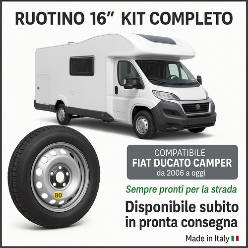 Ruotino scorta fiat - ruotino, 16"
