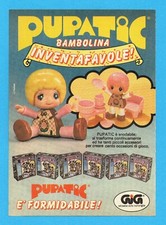 TOP981-PUBBLICITA'/ADVERTISING-1981- PUPATIC BAMBOLINA INVENTAFAVOLE GIG