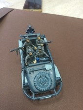 soldatini atlantic 1/32 Jeep Tedesca Completa 