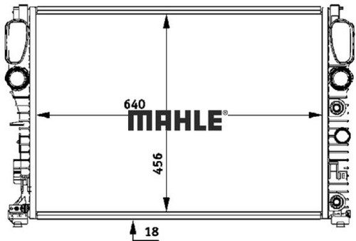 Mahle cr512000s radiatore per - mahle,