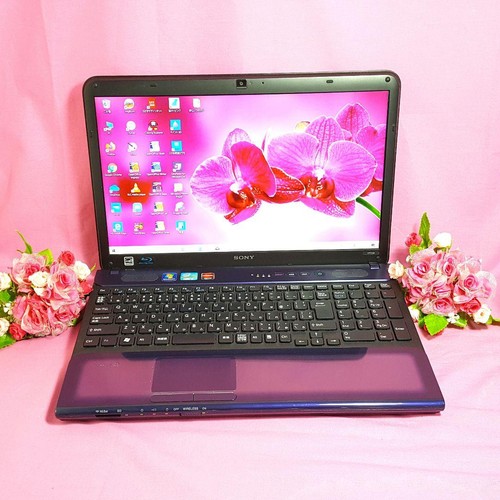 Sony vaio purple notebook - sony,