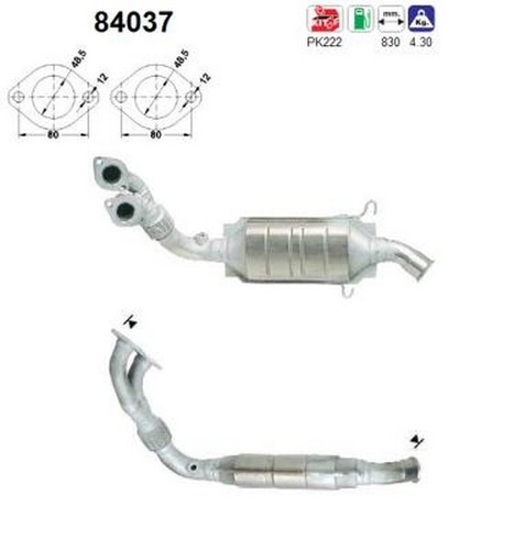 110 150 catalizzatore - kw,
