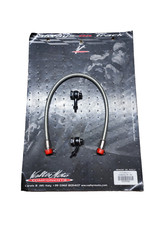 Tubo freno posteriore in treccia Valtermoto - Yamaha R1 - 2004 2005 2006