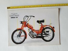 MOTO GUZZI  Dingo 50 3 V 1974 depliant originale ciclomotore moped brochure