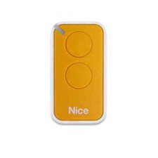 Telecomando originale Nice INTI 2Y giallo trasmettitore rolling 2CH per cancelli