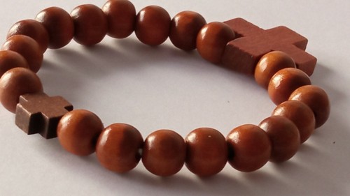 Bracciale rosario decina - , con
