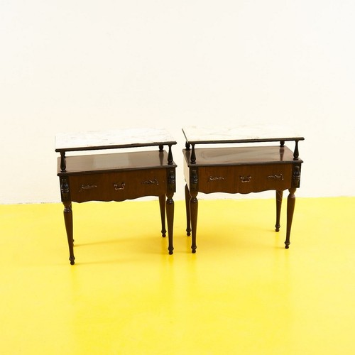 Coppia comodini legno - in,