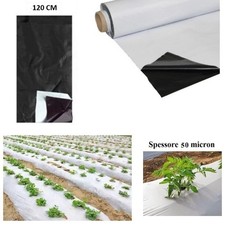 Telo pacciamatura bianco - bianco, nero