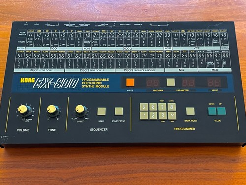 Korg 800 midi synth poly800 - midi,
