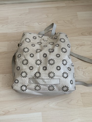 Zaino donna desigual beige - zaino,