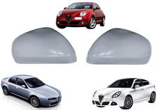 COPPIA CALOTTE SPECCHIO RETROVISORE DX&SX ALFA MITO 159 GIULIETTA DA VERNICIARE