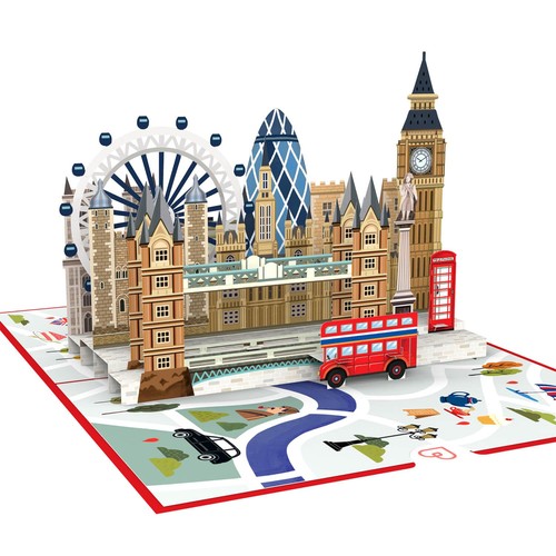 Papercrush biglietto popup - papercrush®,