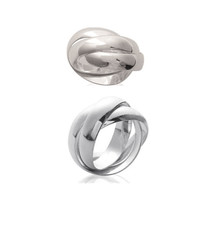 Anello Fedina 3 Anelli Spessi