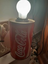 Lampada da tavolo vintage coca