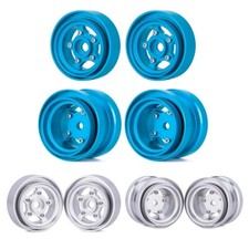 Cerchio Ruote Alluminio per Tamiya Frog Sand Scorcher Grasshopper Hornet 1/10 Buggy