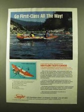 1984 Sevylor TX375 Canoe Ad -
