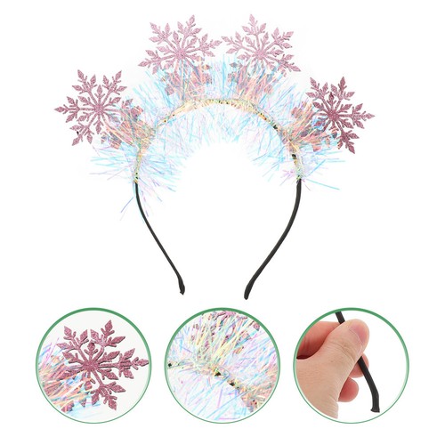 Cerchietto con fiocco neve - cerchietto,