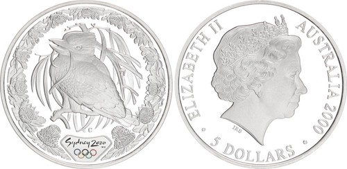 Australia dollari argento - 5,