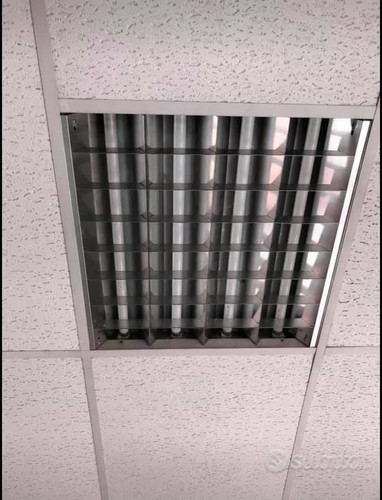 Plafoniere neon 60x60