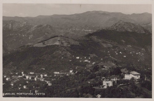 Cartolina portofino livorno - portofino,