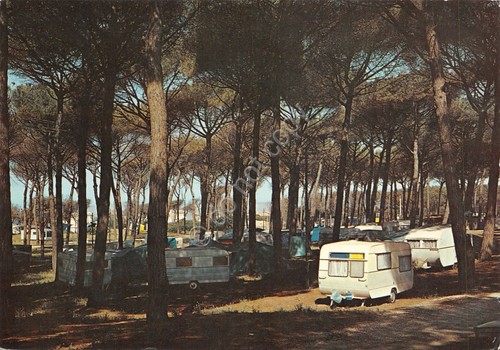 Cartolina roma lavinio camping - cartolina,
