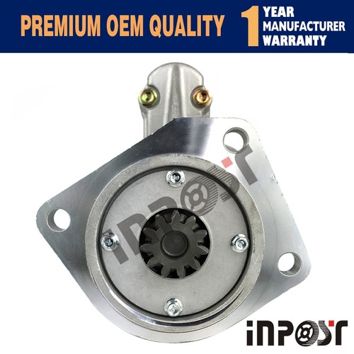 New starter motor - starter, for