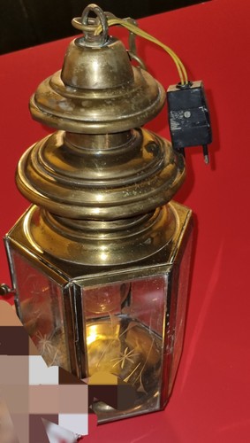Lampadario lanterna ottagonale