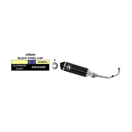 Marmitta completa arrow - arrow, urban
