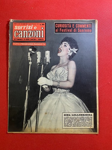 Sorrisi canzoni 1956 gina - sorrisi, 13/1956