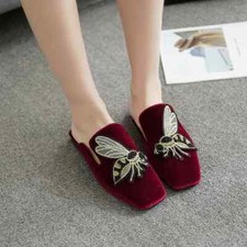 ciabatte eleganti sabot rosso