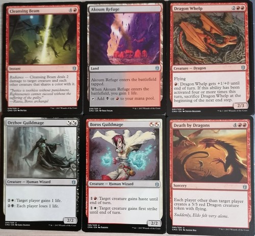 Mtg carte non comuni - mtg, 6x