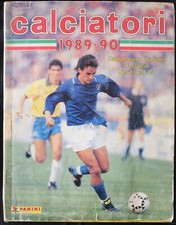Figurine Panini, Calciatori 1989-90: album completo al 70%, copertina discreta
