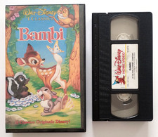 Vhs Bambi Film Animazione Walt