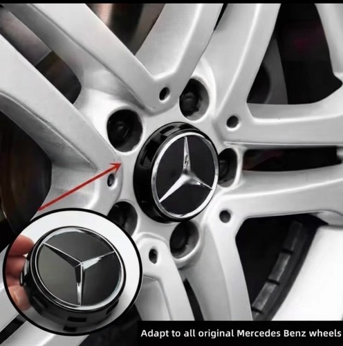 Tappi coprimozzo mercedes - 4,