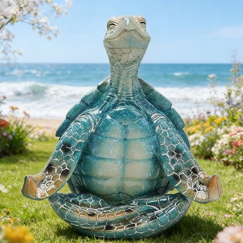 Calming sea turtle figurine - calming,