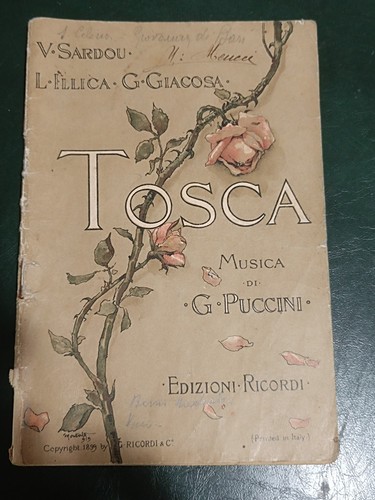 Tosca musica di giacomo - -,