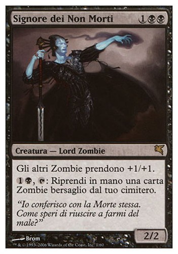 Mtg lord the undead exc - lord,