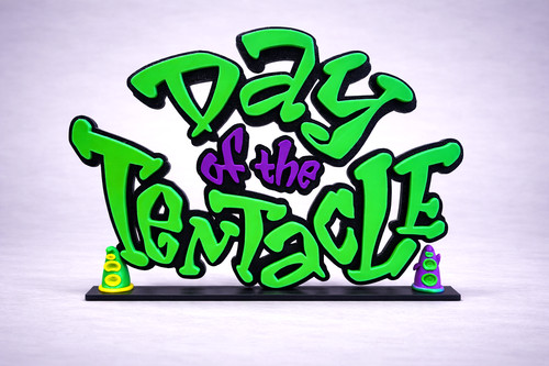 Day the tentacle retro - day,