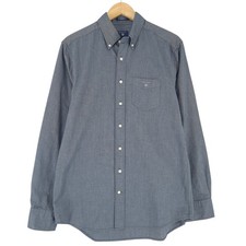 GANT Camicia Uomo Grigia In