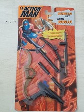 ACTION FIGURES ACTION MAN ACCESSORIO SET ARMI NINJA SEALED