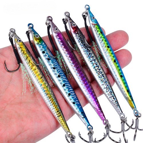 5pcs esche jig metallo - 5pcs,