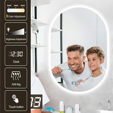 Specchio bagno led con illuminazione 50x75 specchio bagno specchio parete specchio luminoso