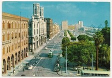 CAGLIARI [450] - CAGLIARI Via Roma (tram e/o filobus) - FG/Vg 1969