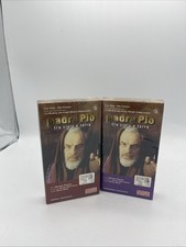 PADRE PIO TRA CIELO E TERRA Famiglia Cristiana 1° e 2° Puntata VHS SIGILLATE