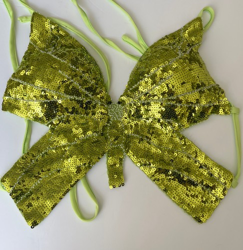Butterfly top bra sequin - butterfly,