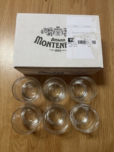 Amaro montenegro glasses set - amaro,