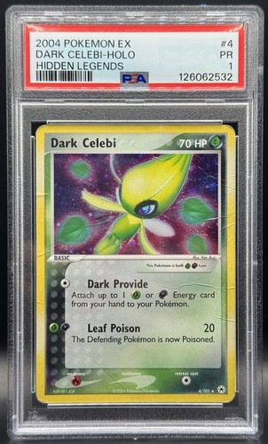 Pokemon tcg psa dark celebi - pokemon,