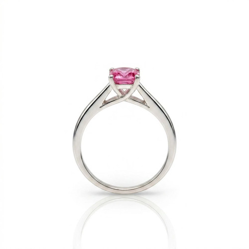 Anello solitario argento - anello,
